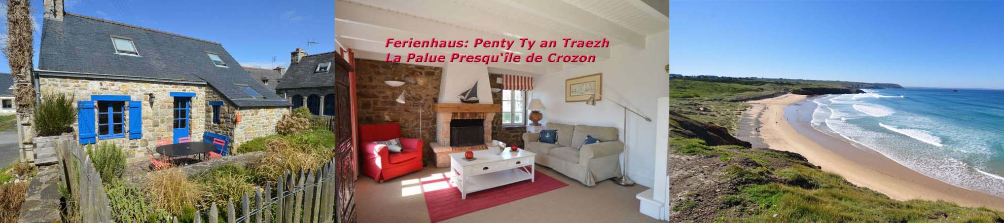 Ferienhaus Bretagne: Penty Ty an traezh, nahe des La Palue