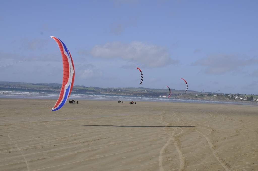 Meisterschaft im Strand-Kite